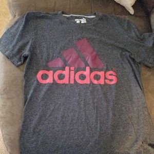Adidas grey shirt